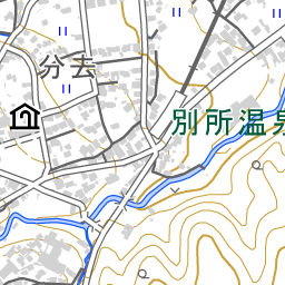 別所温泉駅 周辺の地図 場所 アクセス 地図ナビ