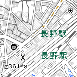 長野 ｊｒ 駅 周辺の地図 地図ナビ