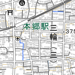 本郷 長野 駅 周辺の地図 地図ナビ