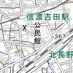 北長野駅 周辺の地図 地図ナビ