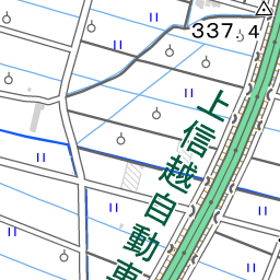 長野県須坂市大字井上幸高町 国勢調査町丁 字等別境界データセット