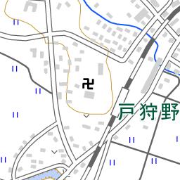 戸狩野沢温泉駅 周辺の地図 地図ナビ