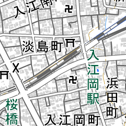 入江岡駅 周辺の地図 地図ナビ 入江岡駅 周辺の地図 地図ナビ