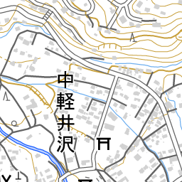 中軽井沢駅 周辺の地図 場所 アクセス 地図ナビ