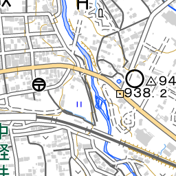 中軽井沢駅 周辺の地図 場所 アクセス 地図ナビ