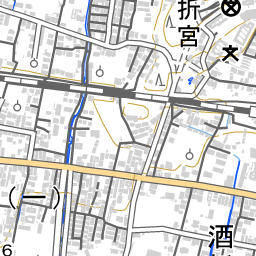 酒折駅 周辺の地図 地図ナビ