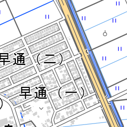 新潟県新潟市江南区泥潟 [151040680] | 国勢調査町丁・字等別境界