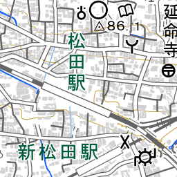 新松田駅 周辺の地図 地図ナビ