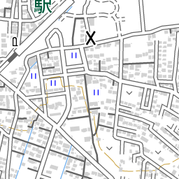 国定駅 周辺の地図 場所 アクセス 地図ナビ