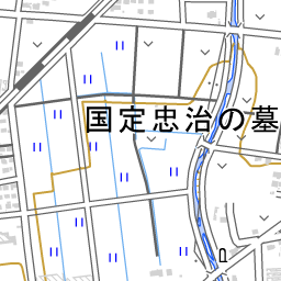 国定駅 周辺の地図 地図ナビ