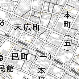 桐生駅 周辺の地図 地図ナビ