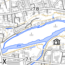 仏子駅 周辺の地図 地図ナビ