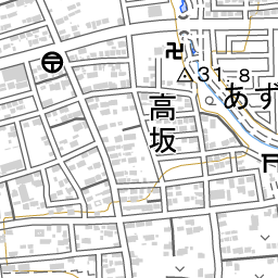 高坂駅 周辺の地図 地図ナビ