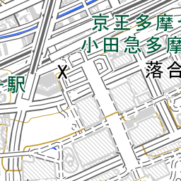 京王多摩センター駅 周辺の地図 場所 アクセス 地図ナビ