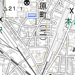 本川越駅 周辺の地図 地図ナビ