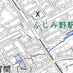 ふじみ野駅 周辺の地図 地図ナビ