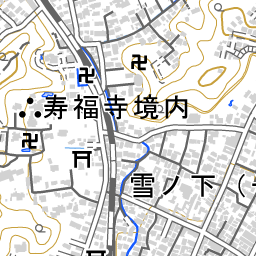 鎌倉駅 周辺の地図 地図ナビ