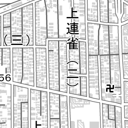 東京都三鷹市下連雀三丁目 [13204001003] | 国勢調査町丁・字等別境界