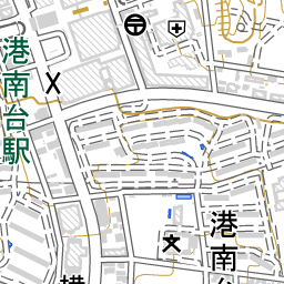 港南台駅 周辺の地図 地図ナビ