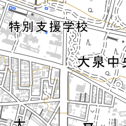 東京都練馬区大泉学園町７丁目 国勢調査町丁 字等別境界データセット