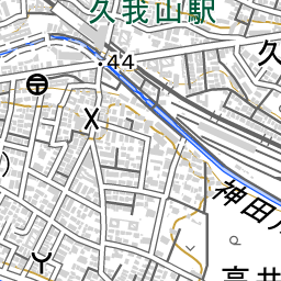 久我山駅 周辺の地図 地図ナビ