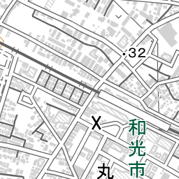 和光市駅 周辺の地図 地図ナビ