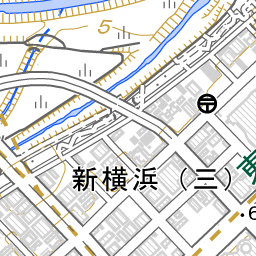 新横浜駅 周辺の地図 地図ナビ