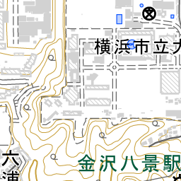 金沢八景駅 周辺の地図 地図ナビ