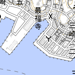 神奈川県三浦市三崎港 国勢調査町丁 字等別境界データセット
