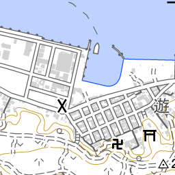 神奈川県三浦市三崎港 国勢調査町丁 字等別境界データセット
