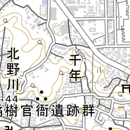地理 533931 与瀬（よせ Yose）, 地形図 Map by Pacific Spatial