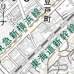 新横浜駅 周辺の地図 地図ナビ