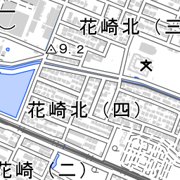 花崎駅 周辺の地図 地図ナビ