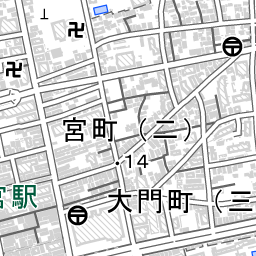 大宮 埼玉 駅 周辺の地図 地図ナビ