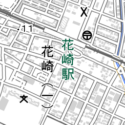 花崎駅 周辺の地図 地図ナビ