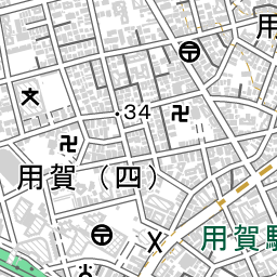 用賀駅 周辺の地図 地図ナビ