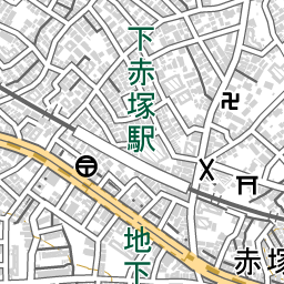 地下鉄赤塚駅 周辺の地図 地図ナビ