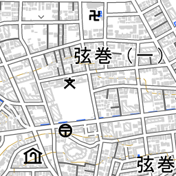 桜新町駅 周辺の地図 場所 アクセス 地図ナビ
