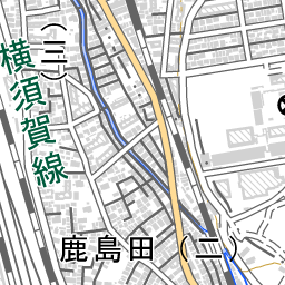 新川崎駅 周辺の地図 地図ナビ