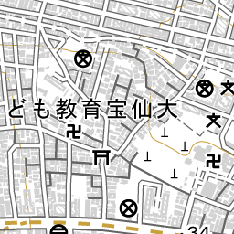 中野坂上駅 周辺の地図 地図ナビ