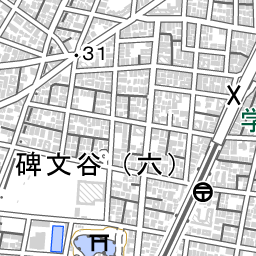 学芸大学駅 周辺の地図 地図ナビ