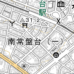 ときわ台 東京 駅 周辺の地図 地図ナビ