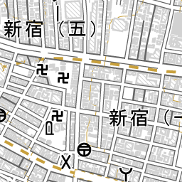 新宿御苑前駅 周辺の地図 地図ナビ