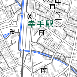 幸手駅 周辺の地図 地図ナビ