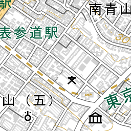 表参道駅 周辺の地図 地図ナビ