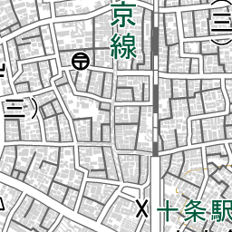 十条 東京 駅 周辺の地図 地図ナビ