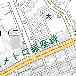 青山一丁目駅 周辺の地図 地図ナビ