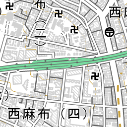 東京都港区西麻布３丁目 国勢調査町丁 字等別境界データセット