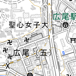 広尾駅 周辺の地図 地図ナビ