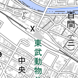東武動物公園駅 周辺の地図 場所 アクセス 地図ナビ